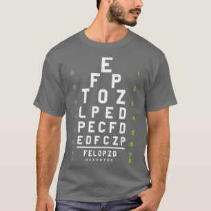 Optiker Ophthalmologe Funny Optics Augenoptometer T-Shirt