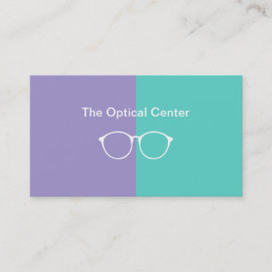 Optiker Ophthalmologe Visitenkarte