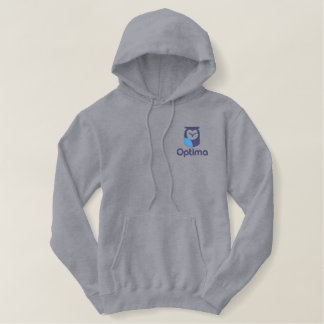 Optima bestickt Hoodie Bestickter Hoodie