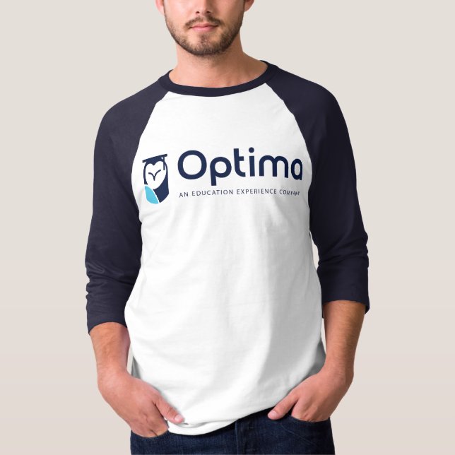 Optima Ed Men-Baseball-T-Shirt T-Shirt (Vorderseite)