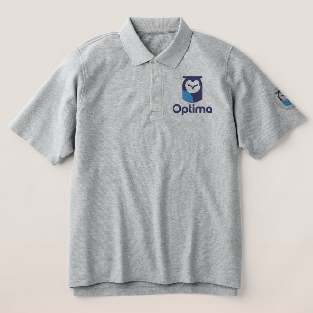 Optima Men-Polo (Design Vorderseite)