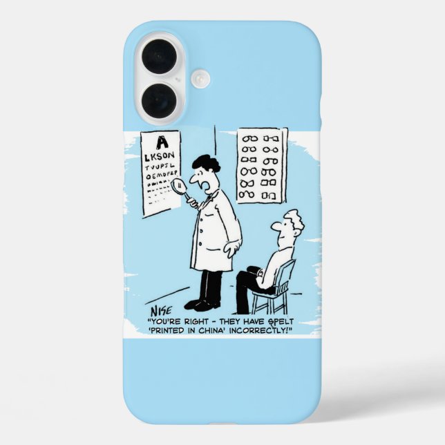 Optimale Karo, die an einer optischen Wandkarte sc iPhone 16 Plus Hülle (Rückseite)