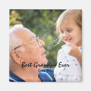 Optimale Opa je Foto Großkinder Liebe Magnet