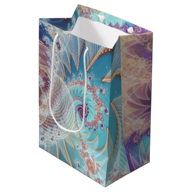 Optimieren P. Frippery Mittlere Geschenktüte (Vorderseite Schrägansicht)