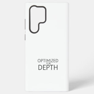 Optimiert für minimalistische technische Tiefe Samsung Galaxy Hülle