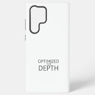 Optimiert für minimalistische technische Tiefe Samsung Galaxy Hülle