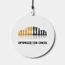 Optimiert für Schach Reflektierendes Schachset