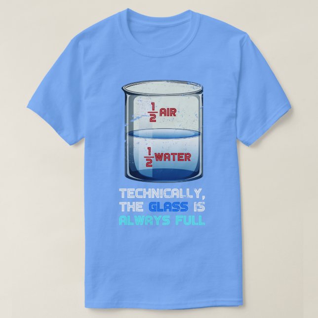 Optimismus Funny Physics T-Shirt (Design vorne)