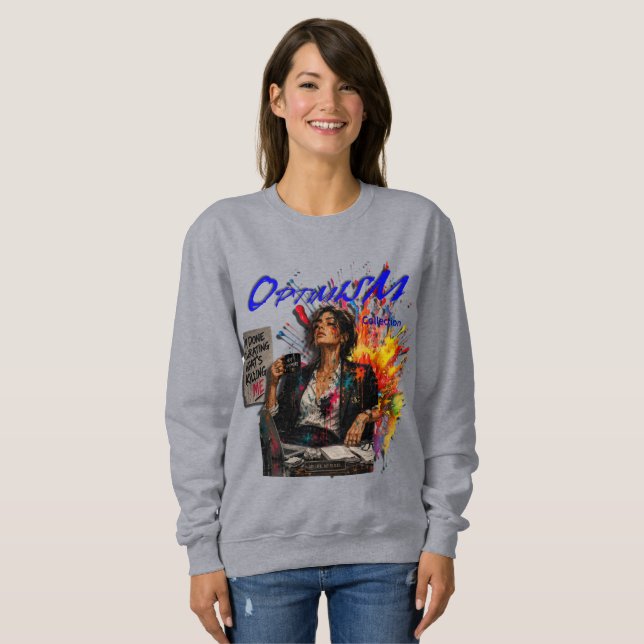 OPTIMISMUS SWEATSHIRT (Vorne ganz)