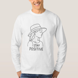 Optimismus und Stärke der positiven Strahlung blei T-Shirt