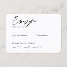Option de repas RSVP traditionnelle Carte RSVP min
