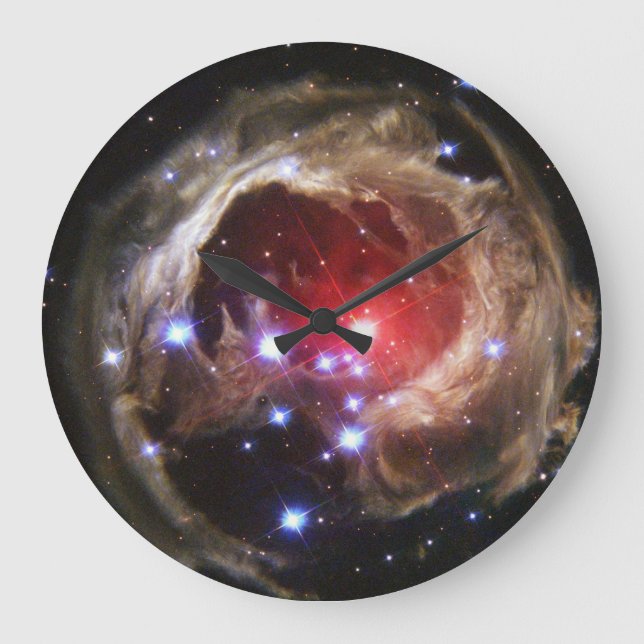 Optionen für Light Echo Wall Große Wanduhr (Vorderseite)