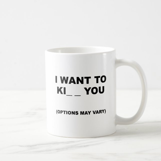 Optionen können Vary Funny Mug Kaffeetasse (Rechts)