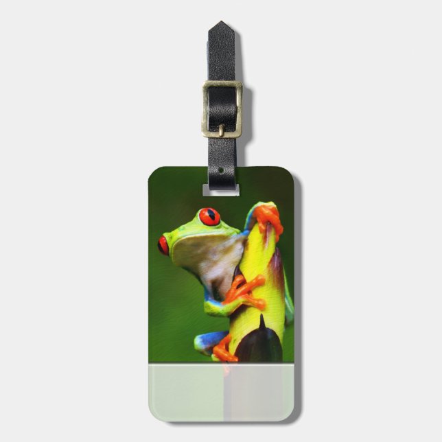 Optionen zum Frosch 2-Gepäckanhänger Gepäckanhänger (Vorderseite vertikal)
