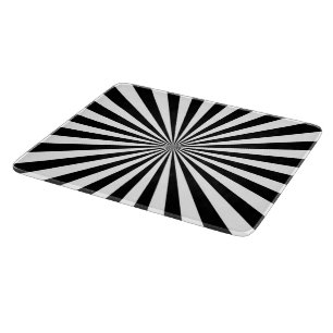 Optische Burst Spinning Wheel Design Schneidebrett