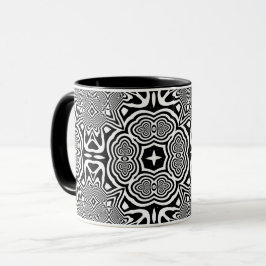 Optische Illusion 2 Abstraktes Design Tasse