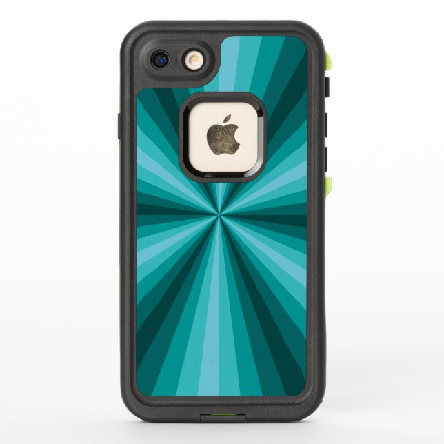 Optische Illusion Aqua Lifeproof Fall (Rückseite)