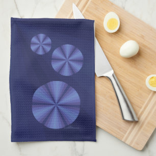 Optische Illusion Blaues Handtuch