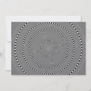 Optische Illusion - Die Hypnose wurde einfach gema Einladung