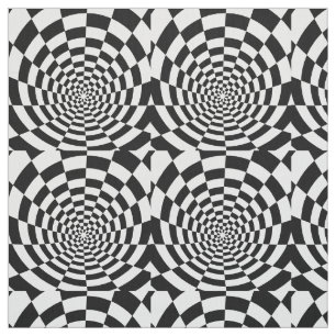 Optische Illusion Geodätisches Muster Stoff