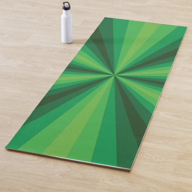 Optische Illusion Green Yoga Mat Yogamatte (Beispiel)