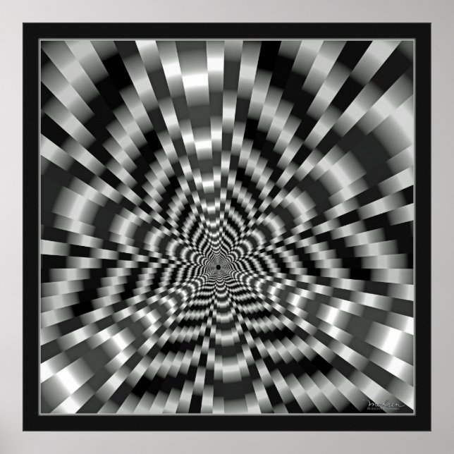 Optische Illusion im Mind-Boggling-Tunnel Poster (Vorne)