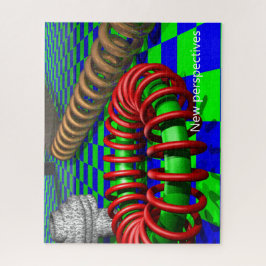 Optische Illusion in geometrischer Perspektive Coo