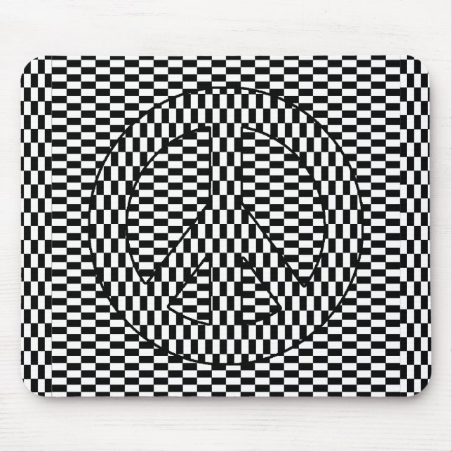 Optische Illusion Mousepad (Vorne)
