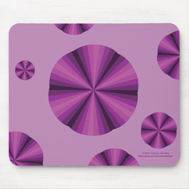 Optische Illusion Mousepad (Vorne)