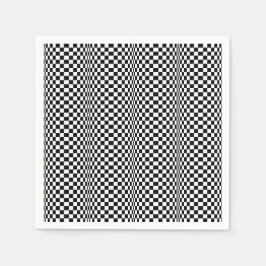 Optische Illusion Napkins Serviette