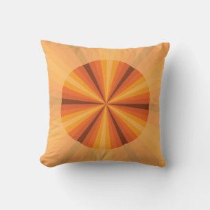 optische Illusion Orangenkissen Kissen