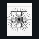 optische Illusion Postkarte<br><div class="desc">optische Illusion</div>