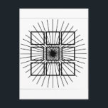 optische Illusion Postkarte<br><div class="desc">optische Illusion</div>