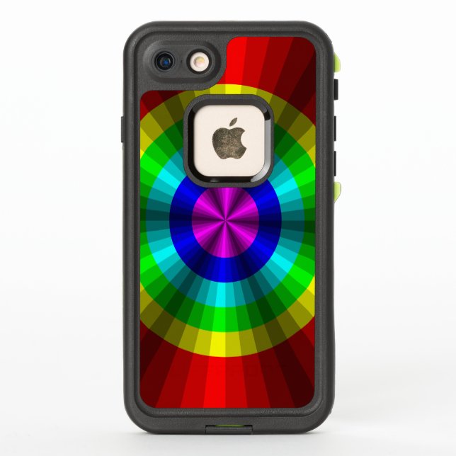 Optische Illusion - Regenbogen - Rettungsfest (Rückseite)