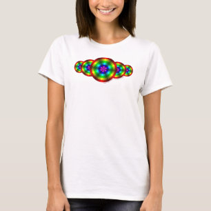 Optische Illusion Regenbogen Shirt für Frauen