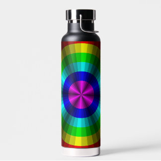 Optische Illusion Regenbogen Trinkflasche