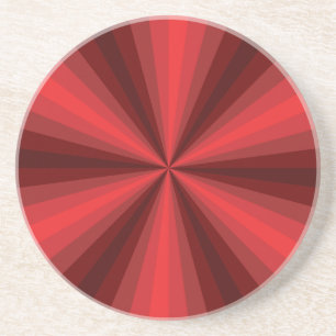 Optische Illusion Roter Untersetzer