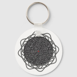 optische Illusion Schlüsselanhänger