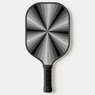 Optische Illusion schwarz Pickleball Schläger