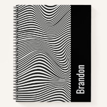 Optische Illusion schwarz-weiß