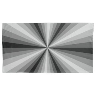 Optische Illusion Schwarzes Kissen Fall Kissenbezug