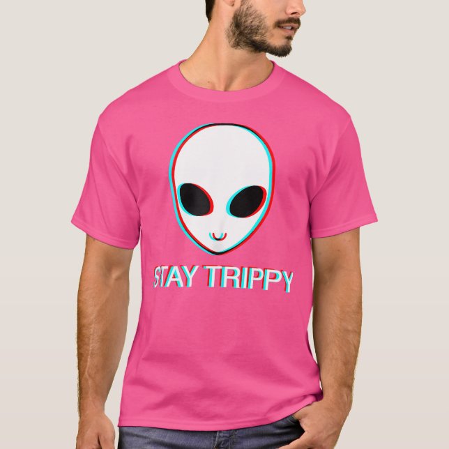 optische Illusion T-Shirt (Vorderseite)