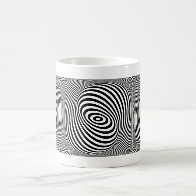 Optische Illusion Tasse (Mittel)