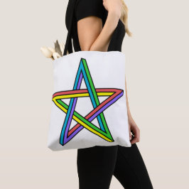 Optische Illustration Star Tasche