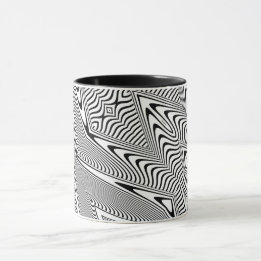 Optische Täuschung 14 Abstrakte Gestaltung Tasse