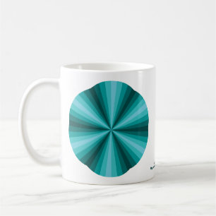 Optische Täuschung Aqua-Tasse Kaffeetasse