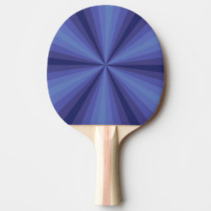 Optische Täuschung Blauer Ping-Pong-Schläger Tischtennis Schläger
