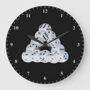 optische Täuschung Große Wanduhr