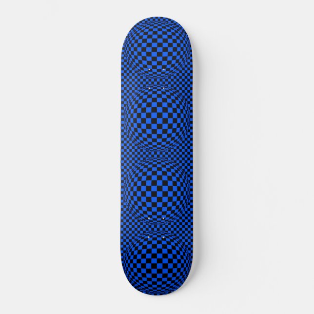 optische Täuschung, Skateboard (Vorderseite)