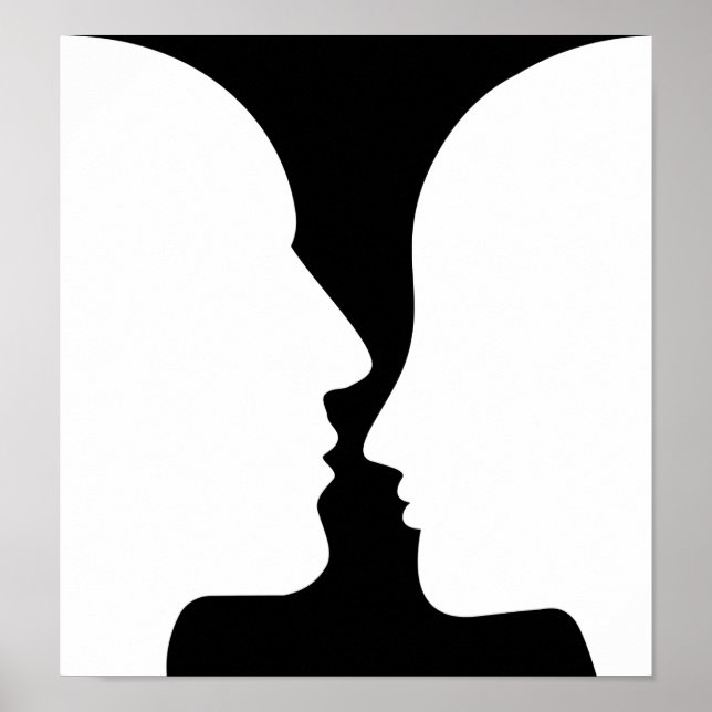 Optische Wirkung Poster (Vorne)